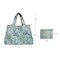 Wrapables Large Foldable Tote Nylon Reusable Grocery Bags, Spring Flora